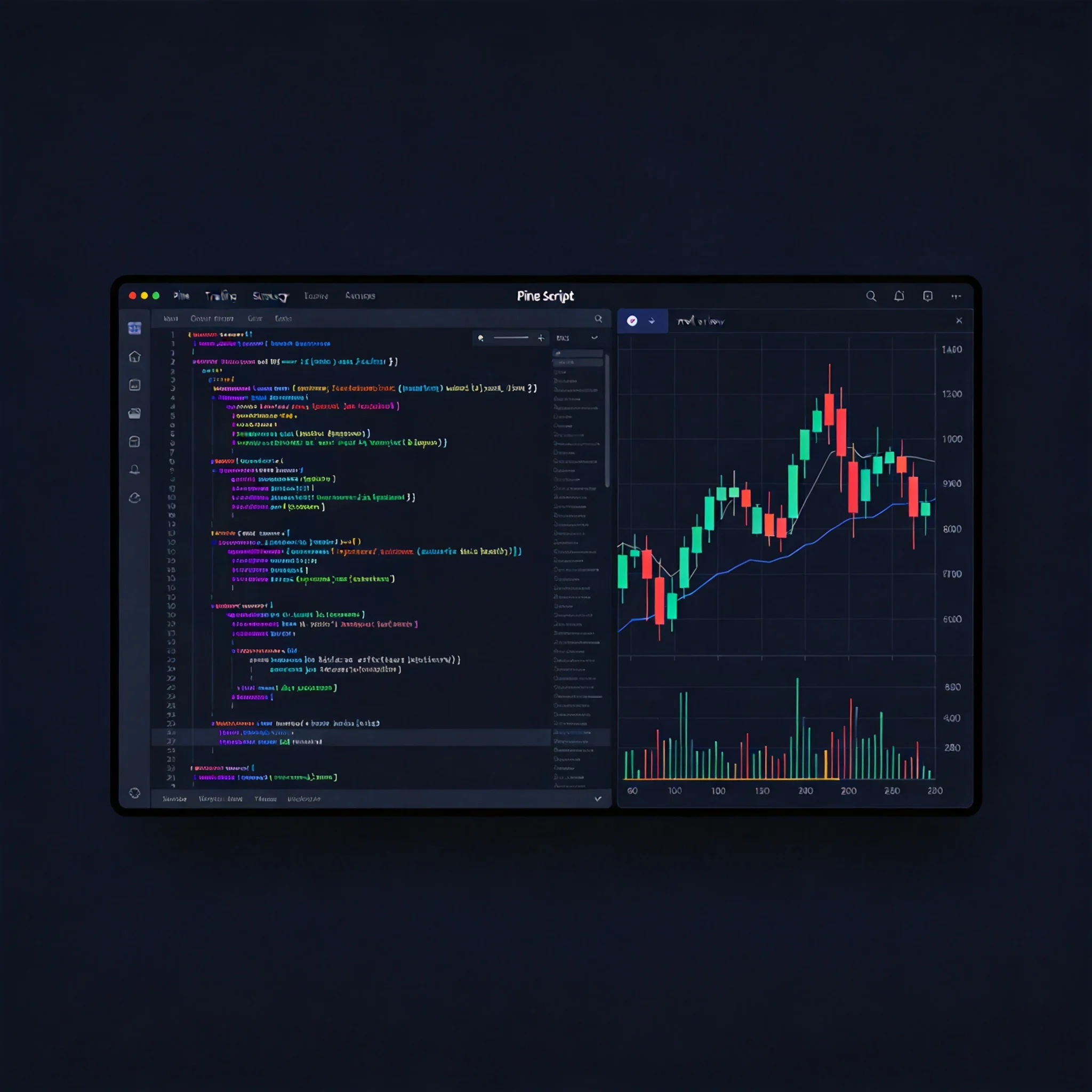 Pine script editor